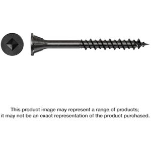 Simpson Strong-Tie WSHL134S7 WSHL Subfloor Screw (Collated), #7 x 1-3/4-in. #2 Square Drive, Gray Phosphate, 2000-Pack