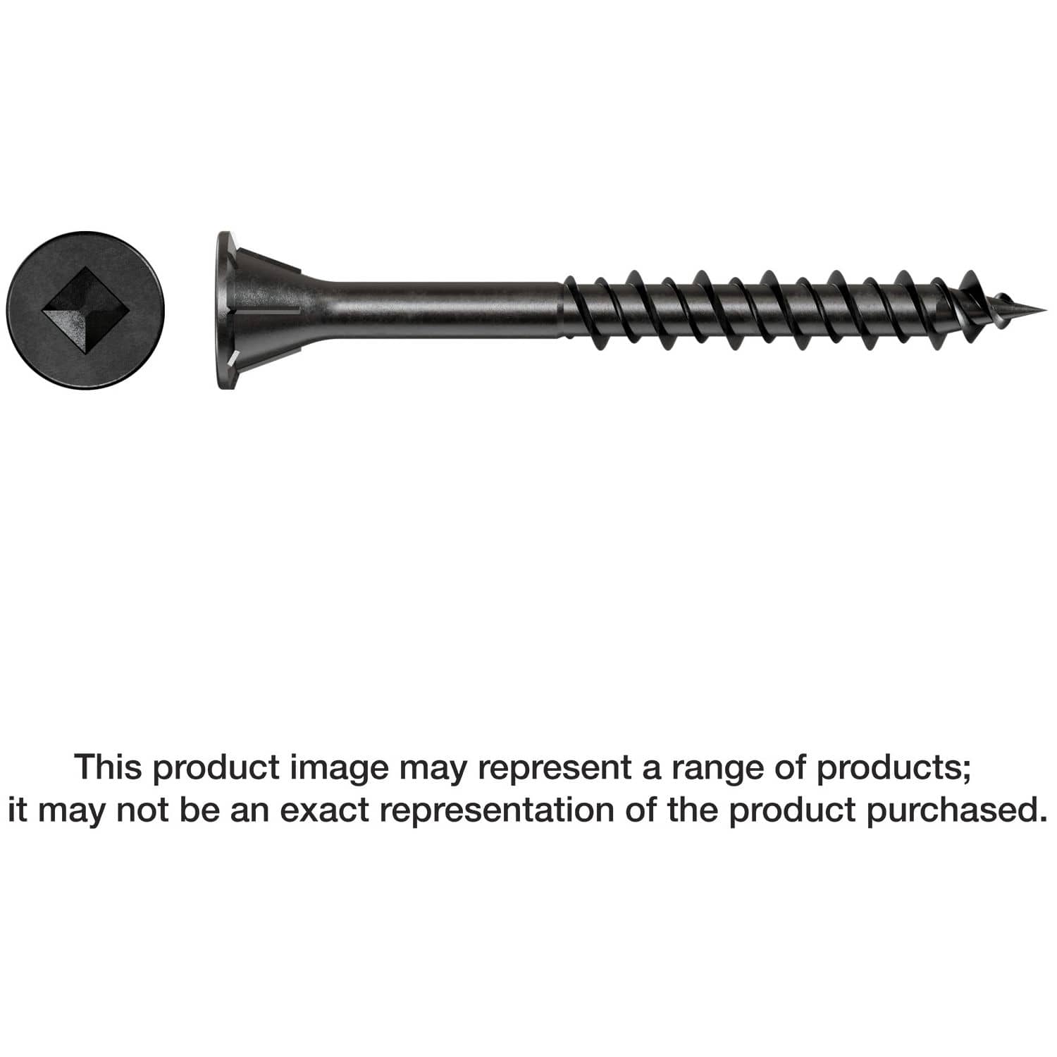 Simpson Strong-Tie WSHL134S7 WSHL Subfloor Screw (Collated), #7 x 1-3/4-in. #2 Square Drive, Gray Phosphate, 2000-Pack