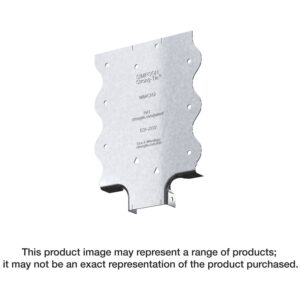 Simpson Strong-Tie WBAC200-R50 WBAC Wood Backing Steel Connector for 2-in. Flange, 50-Pack