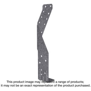 Simpson Strong-Tie TSP TSP 16-Gauge Galvanized Stud-Plate Tie