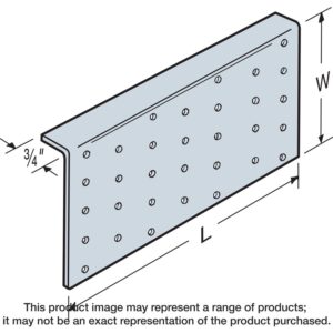 Simpson Strong-Tie TPA39 TPA 3-1/2-in. x 9-in. 20-Gauge Galvanized Tie Plate