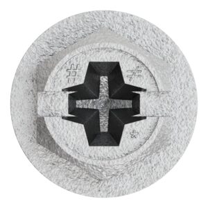 Simpson Strong-Tie TNTSS625114H Titen Turbo, 1/4-in. x 1-1/4-in. Type 316 Stainless-Steel Hex-Head Concrete and Masonry Screw, 50-Pack