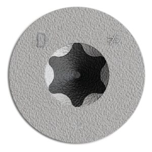 Simpson Strong-Tie TNTSS625234TTR Titen Turbo, 1/4-in. x 2-3/4-in. Type 316 Stainless-Steel Trim-Head Concrete and Masonry Screw, 50-Pack