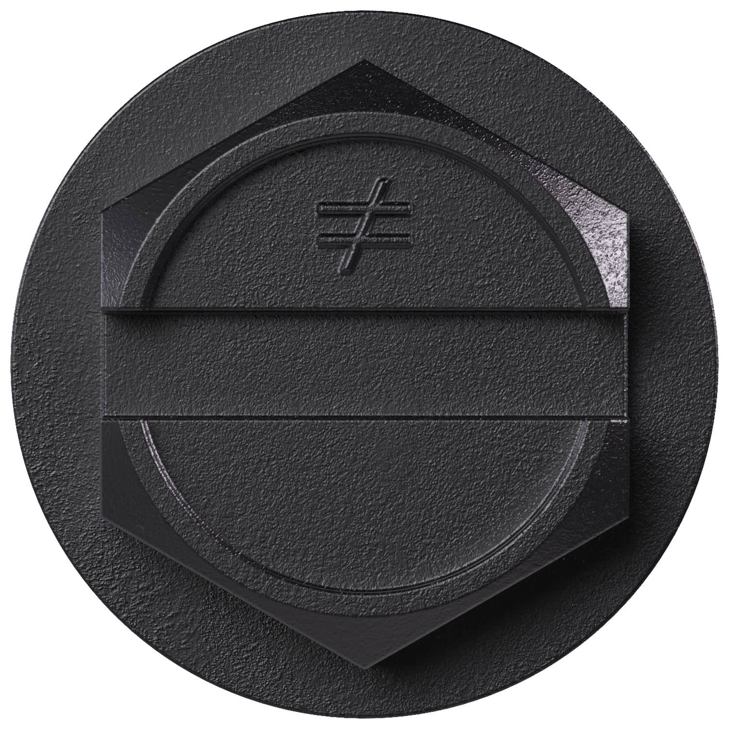 Simpson Strong-Tie TNTBL18114H Titen Turbo, 3/16-in. x 1-1/4-in. Hex-Head Concrete and Masonry Screw, Black, 100-Pack