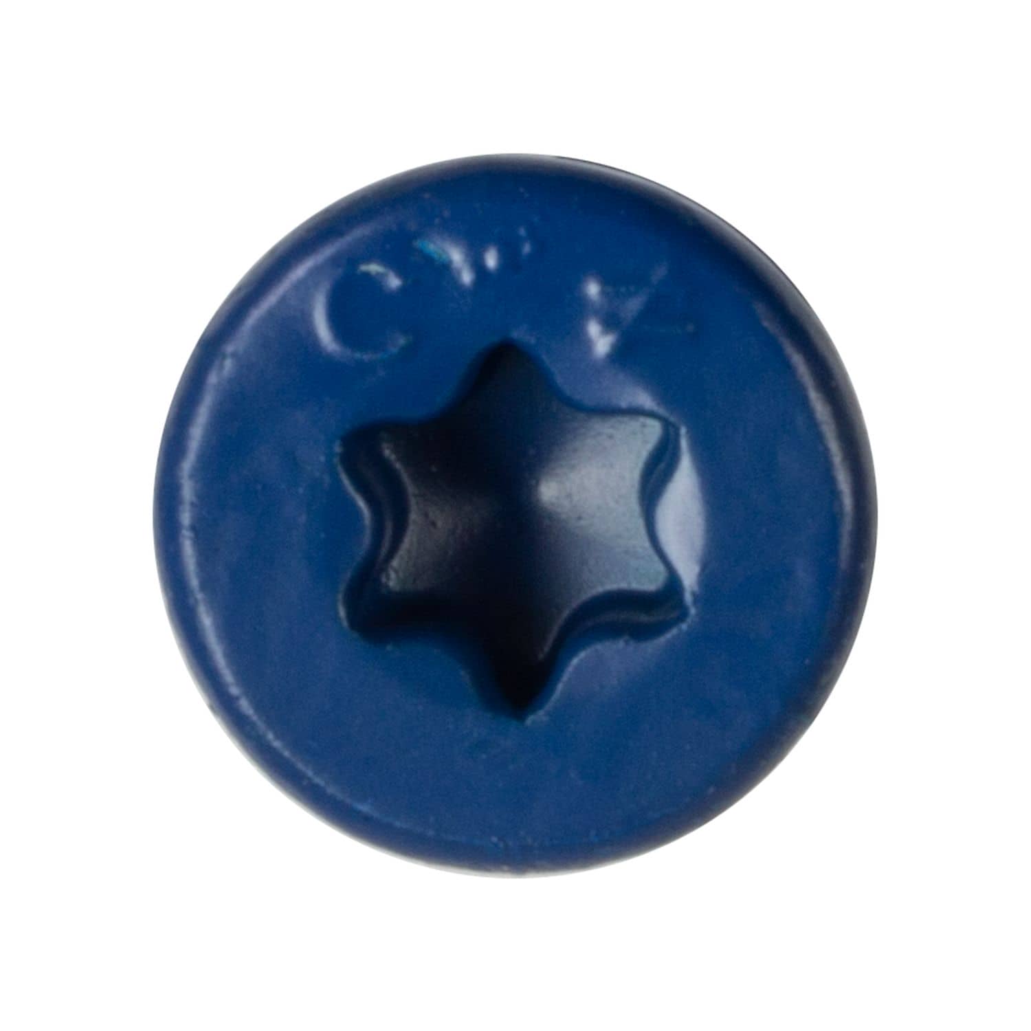 Simpson Strong-Tie TNT18234TFB Titen Turbo, 3/16-in. x 2-3/4-in. 6-Lobe Flat-Head Concrete and Masonry Screw, Blue, 1500-Pack