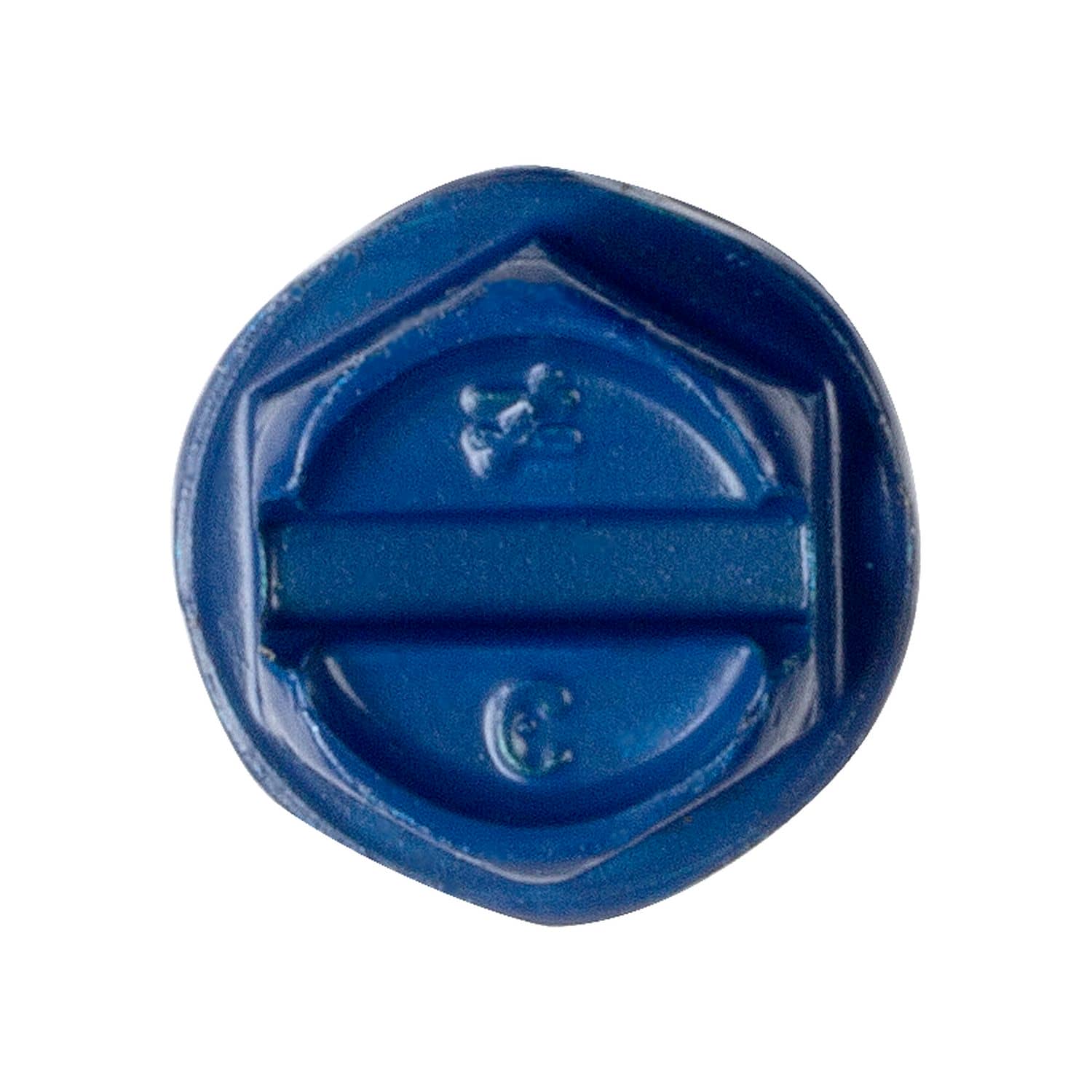 Simpson Strong-Tie TNT18234HB Titen Turbo, 3/16-in. x 2-3/4-in. Hex-Head Concrete and Masonry Screw, Blue, 1500-Pack