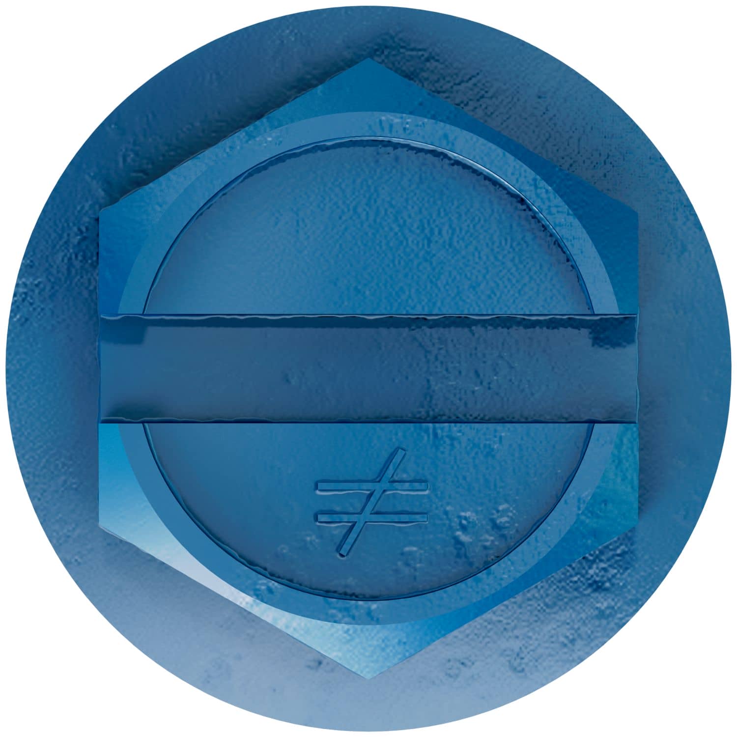 Simpson Strong-Tie TNT18114HB Titen Turbo, 3/16-in. x 1-1/4-in. Hex-Head Concrete and Masonry Screw, Blue, 3000-Pack