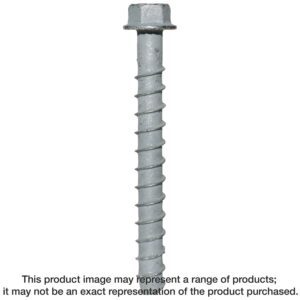 Simpson Strong-Tie THD50600HMG-RP2 Titen HD 1/2-in. x 6-in. Mechanically Galvanized Heavy-Duty Screw Anchor, 2-Pack