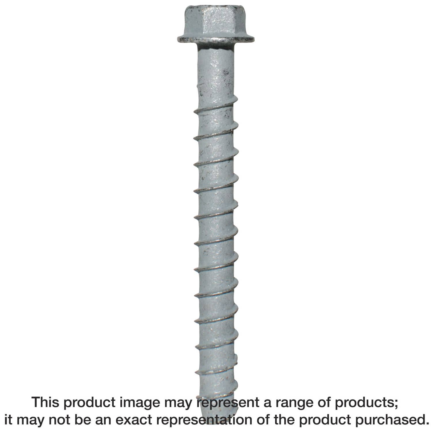 Simpson Strong-Tie THD50600HMG-RP2 Titen HD 1/2-in. x 6-in. Mechanically Galvanized Heavy-Duty Screw Anchor, 2-Pack