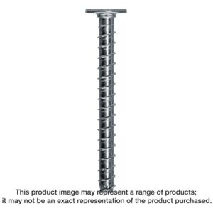 Simpson Strong-Tie THD50600WH Titen HD 1/2-in. x 6-in. Washer-Head Heavy-Duty Screw Anchor, 15-Pack