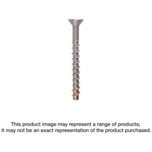 Simpson Strong-Tie THD37212CS6SS Titen HD 3/8-in. x 2-1/2-in. Type 316 SS Countersunk Head Heavy-Duty Screw Anchor, 25-Pack
