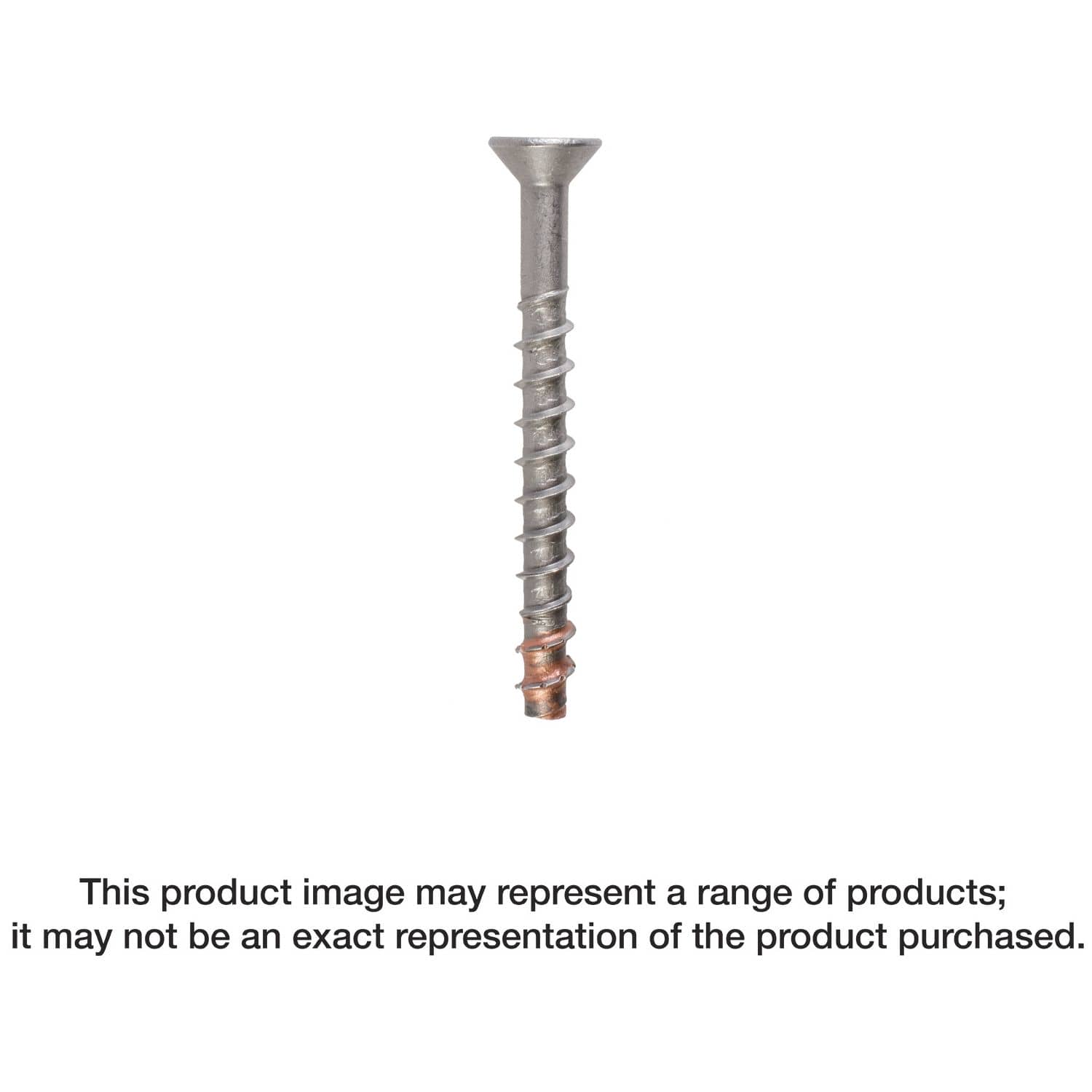 Simpson Strong-Tie THD37212CS6SS Titen HD 3/8-in. x 2-1/2-in. Type 316 SS Countersunk Head Heavy-Duty Screw Anchor, 25-Pack