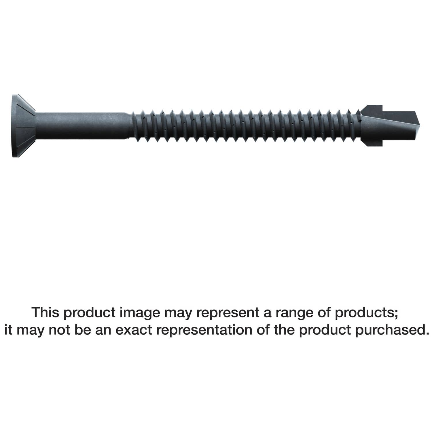 Simpson Strong-Tie TBP1475S Strong-Drive TB WOOD-TO-STEEL Screw (Collated), #14 x 3-in. Black Phos., 750-Pack