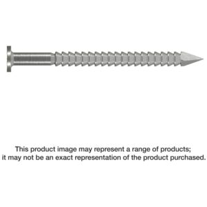 Simpson Strong-Tie T8SNDB Wood Siding Nail, 2-1/2-in. x .092-in. Type 316 Stainless Steel, 25-lb.