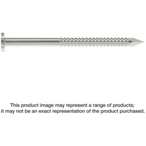 Simpson Strong-Tie T6PCS5 Fiber-Cement Siding Nail, 2-in. x .120-in. Type 316 Stainless Steel, 5-lb.