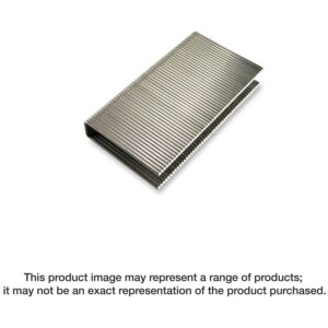 Simpson Strong-Tie T16N125GS 1/2-in. Crown, 16-Gauge Staples, 1-1/4-in. Type 316 Stainless Steel, 10000-Pack