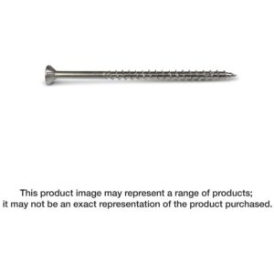 Simpson Strong-Tie T12250WP1 Strong-Drive DWP WOOD SS Screw, #12 x 2-1/2-in. T-27, Flat Head, Type 316, 1-lb.