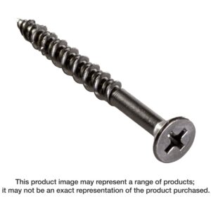 Simpson Strong-Tie T10J200FXC Marine Screw, Flat Head, #10 x 2-in. #2 Phillips Drive, Type 316, 100-Pack
