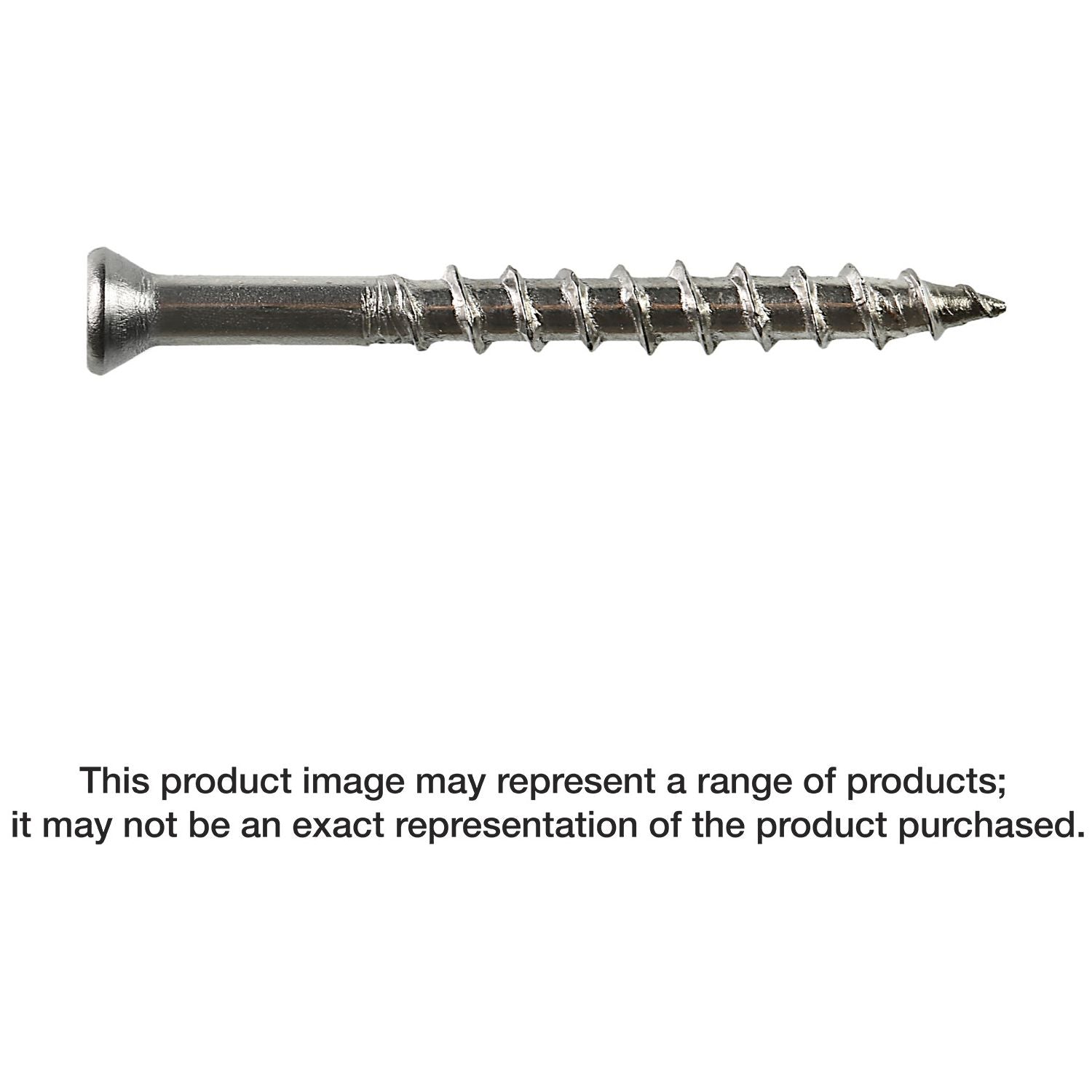 Simpson Strong-Tie T10450WPCM Deck-Drive DWP WOOD SS Screw, #10 x 4-1/2-in. T-25, Flat Head, Type 316, 1000-Pack