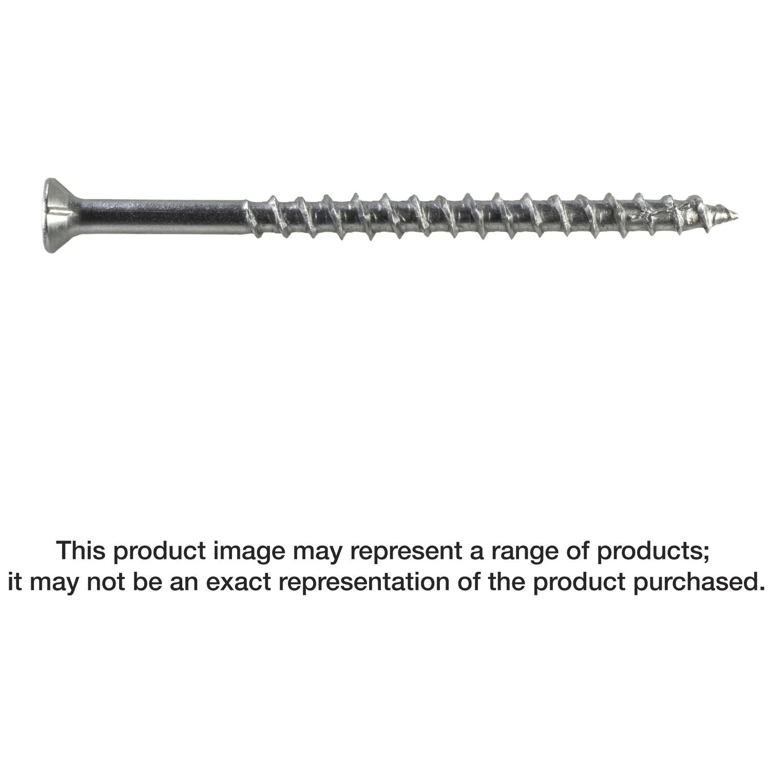 Simpson Strong-Tie T10350WPB Deck-Drive DWP WOOD SS Screw, #10 x 3-1/2-in. T-25, Flat Head, Type 316, 1000-Pack