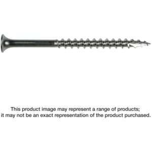 Simpson Strong-Tie T10300DT5 Bugle-Head Wood Screw, 6-Lobe Drive, #10 x 3-in. T25, Type 316, 5-lb.