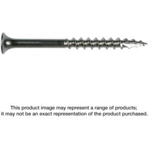 Simpson Strong-Tie T10250DT5 Bugle-Head Wood Screw, 6-Lobe Drive, #10 x 2-1/2-in. T25, Type 316, 5-lb.