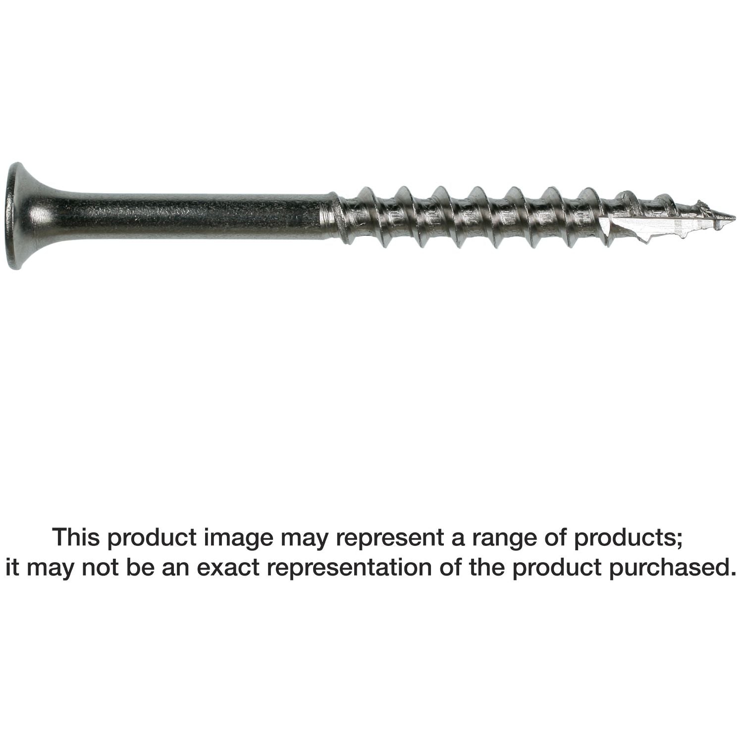 Simpson Strong-Tie T10250DT5 Bugle-Head Wood Screw, 6-Lobe Drive, #10 x 2-1/2-in. T25, Type 316, 5-lb.