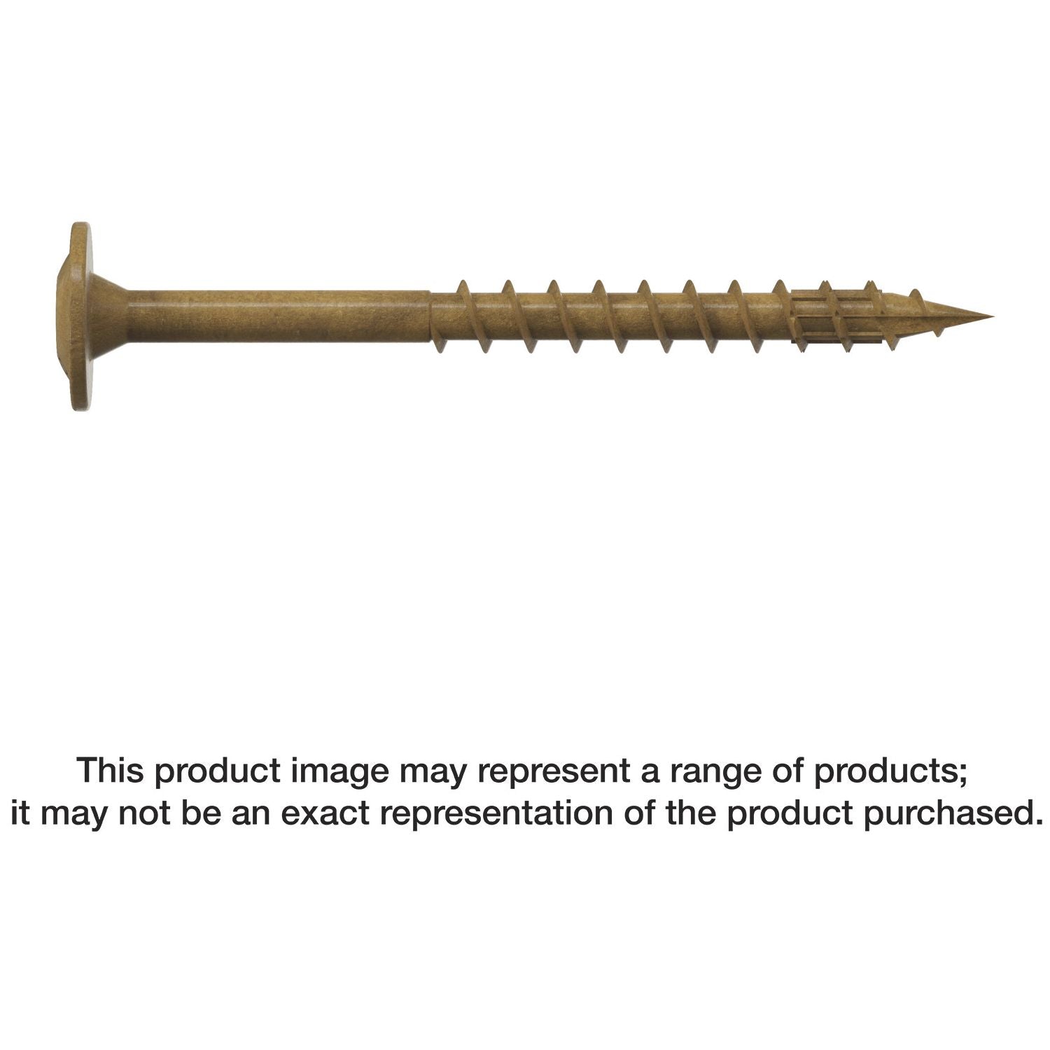 Simpson Strong-Tie T08200WPP Deck-Drive DWP WOOD SS Screw, #8 x 2-in. T-20, Flat Head, Type 316, 350-Pack