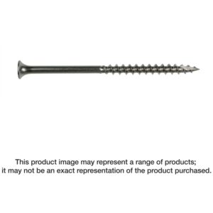 Simpson Strong-Tie T08162DB1 Bugle-Head Wood Screw, Square Drive, #8 x 1-5/8-in. #2 Square, Type 316, 1-lb.