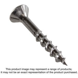 Simpson Strong-Tie T08125WP5 Deck-Drive DWP WOOD SS Screw, #8 x 1-1/4-in. T-20, Flat Head, Type 316, 5-lb.