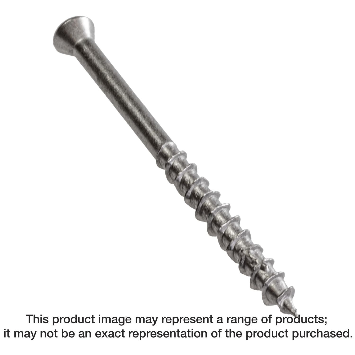 Simpson Strong-Tie T07225WP-RP340 Deck-Drive DWP WOOD SS Screw, #7 x 2-1/4-in. T-15, Trim Head, Type 316, 340-Pack