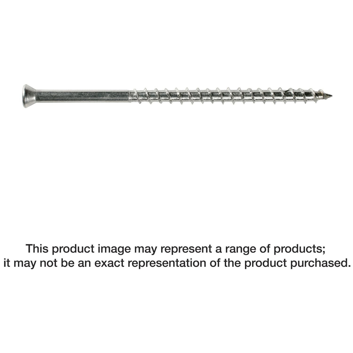 Simpson Strong-Tie T07225FT5WH01 Trim-Head Screw, 6-Lobe Drive, #7 x 2-1/4-in. T-15 Type 316, White 01, 5-lb.