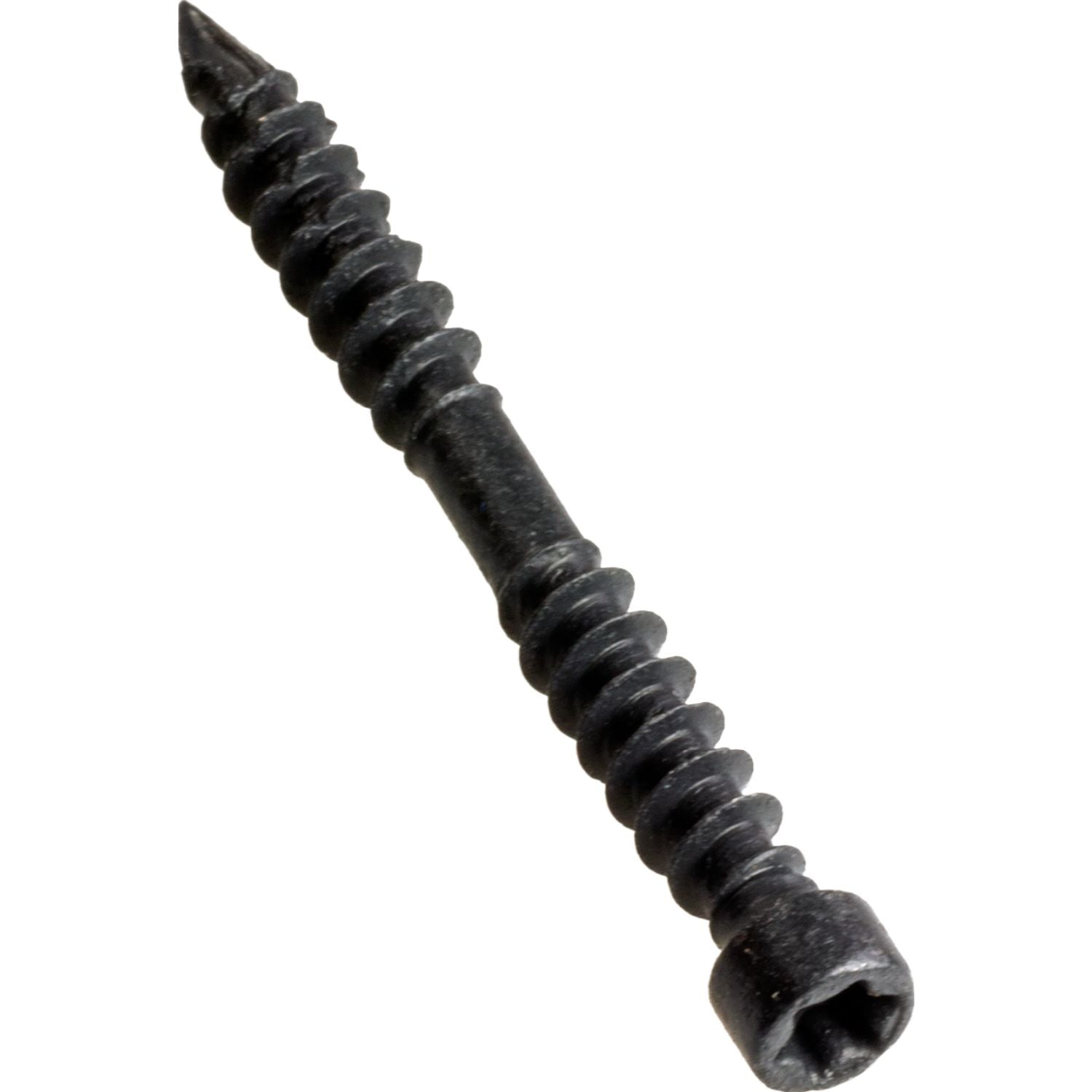 Simpson Strong-Tie SWD18212DBB-R50 Strong Drive SWD Double-Threaded Screw, 0.180-in. x 2-1/2-in. T30, Black, 50-Pack