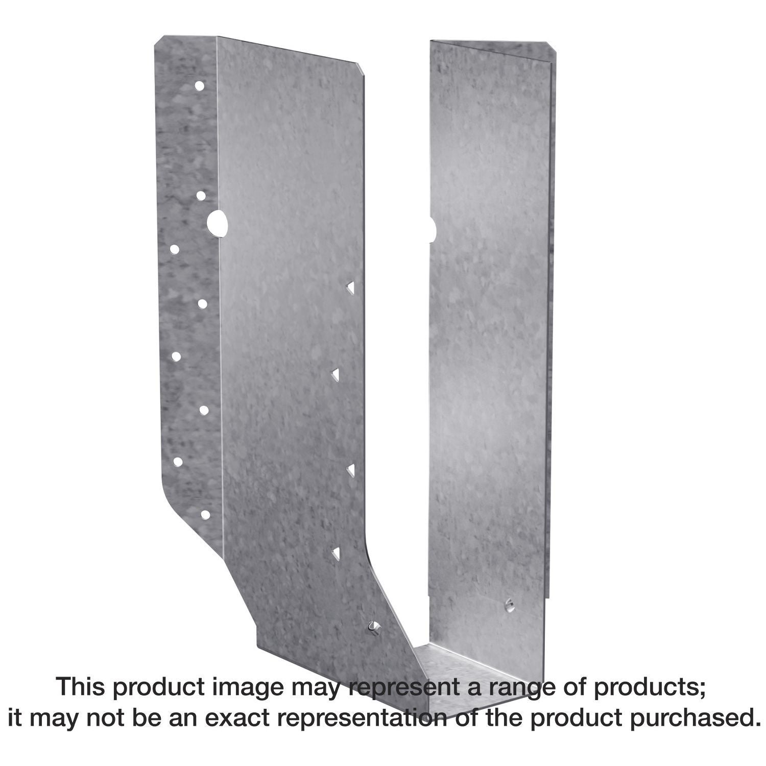 Simpson Strong-Tie SUL5.12/11 SUL Galvanized Joist Hanger for 5-in. x 11-7/8-in. Engineered Wood, Skewed Left