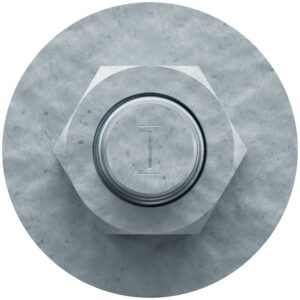 Simpson Strong-Tie STB2-75512MGF10 Strong-Bolt 2, 3/4-in. x 5-1/2-in. Mechanically Galvanized Wedge Anchor, Fully Assembled, 10-Pack