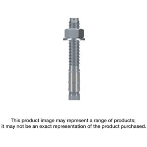 Simpson Strong-Tie STB2-75434R10 Strong-Bolt 2, 3/4-in. x 4-3/4-in. Wedge Anchor, 10-Pack