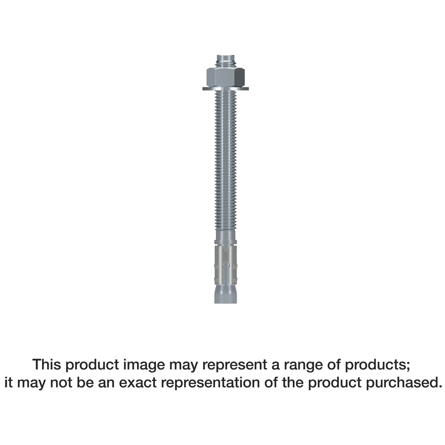 Simpson Strong-Tie STB2-751200R5 Strong-Bolt 2, 3/4-in. x 12-in. Wedge Anchor, 5-Pack