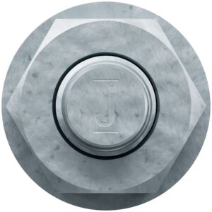 Simpson Strong-Tie STB2-62600MGF20 Strong-Bolt 2, 5/8-in. x 6-in. Mechanically Galvanized Wedge Anchor, Fully Assembled, 20-Pack