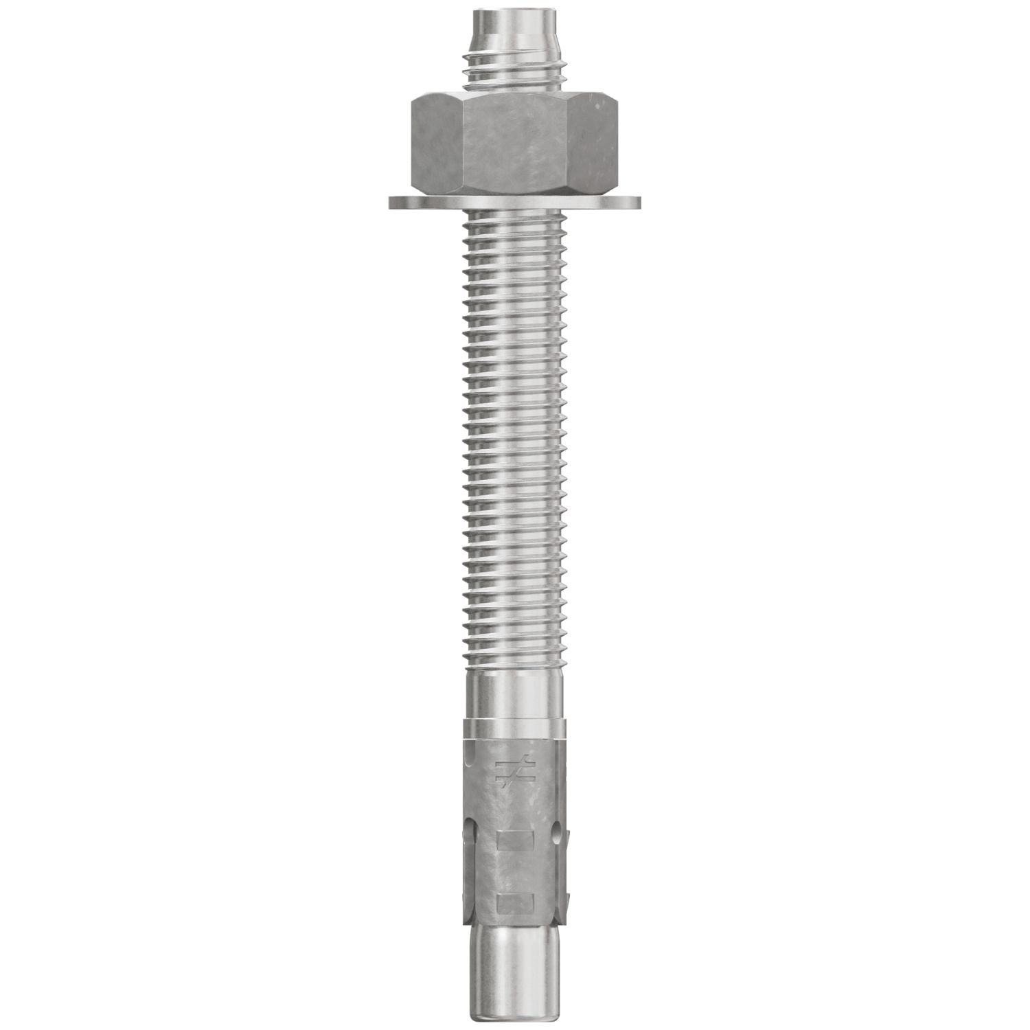 Simpson Strong-Tie STB2-62600S6F20 Strong-Bolt 2, 5/8-in. x 6-in. Type 316 Stainless-Steel Wedge Anchor, Fully Assembled, 20-Pack