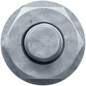 Simpson Strong-Tie STB2-50812MGF20 Strong-Bolt 2, 1/2-in. x 8-1/2-in. Mechanically Galvanized Wedge Anchor, Fully Assembled, 20-Pack