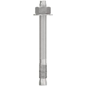 Simpson Strong-Tie STB2-50512S6F25 Strong-Bolt 2, 1/2-in. x 5-1/2-in. Type 316 Stainless-Steel Wedge Anchor, Fully Assembled, 25-Pack