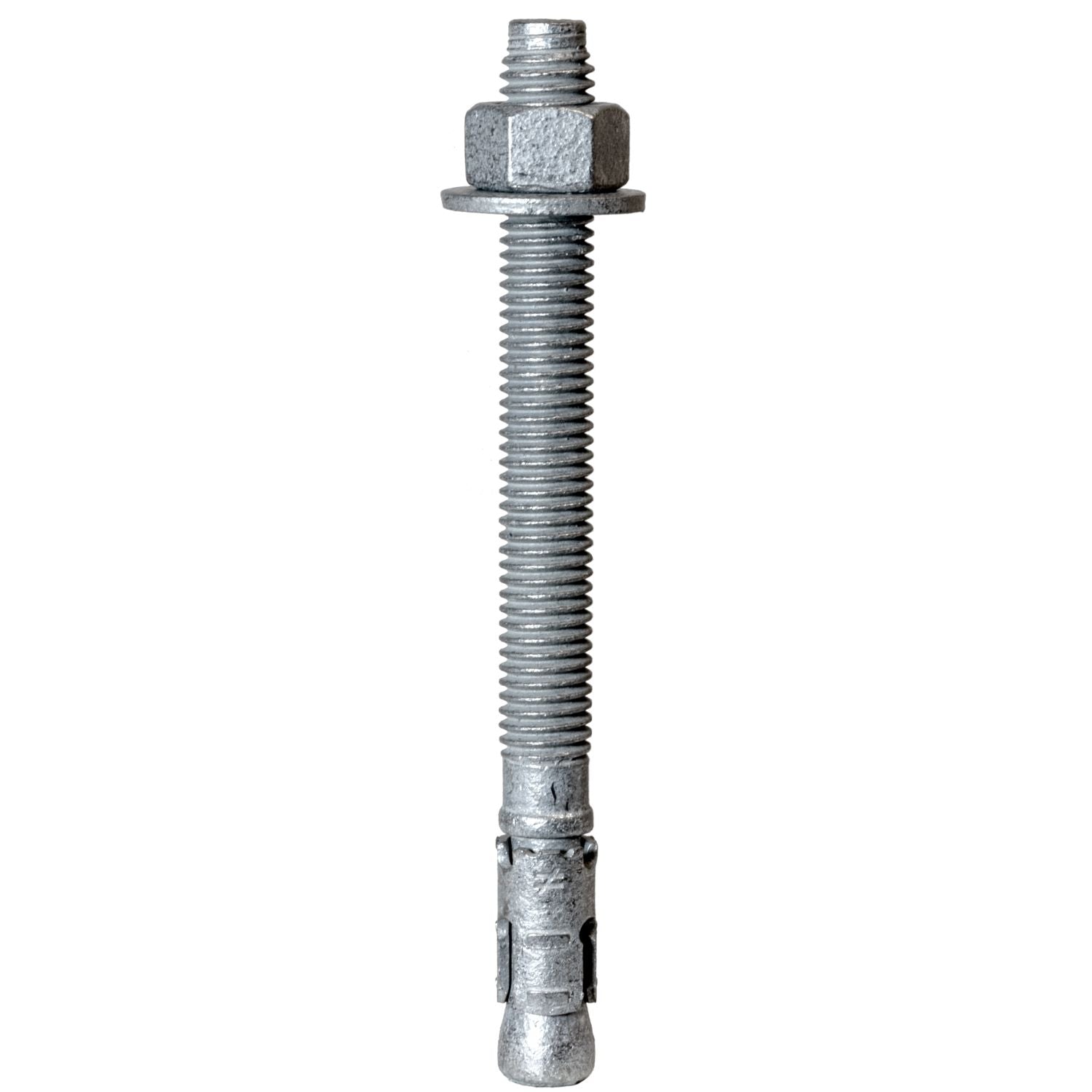Simpson Strong-Tie STB2-50512MGR25 Strong-Bolt 2, 1/2-in. x 5-1/2-in. Mechanically Galvanized Wedge Anchor, 25-Pack
