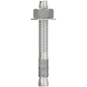 Simpson Strong-Tie STB2-50414S6F25 Strong-Bolt 2, 1/2-in. x 4-1/4-in. Type 316 Stainless-Steel Wedge Anchor, Fully Assembled, 25-Pack