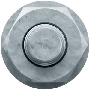 Simpson Strong-Tie STB2-50234MGF25 Strong-Bolt 2, 1/2-in. x 2-3/4-in. Mechanically Galvanized Wedge Anchor, Fully Assembled, 25-Pack