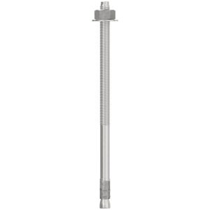 Simpson Strong-Tie STB2-50100S6F20 Strong-Bolt 2, 1/2-in. x 10-in. Type 316 Stainless-Steel Wedge Anchor, Fully Assembled, 20-Pack