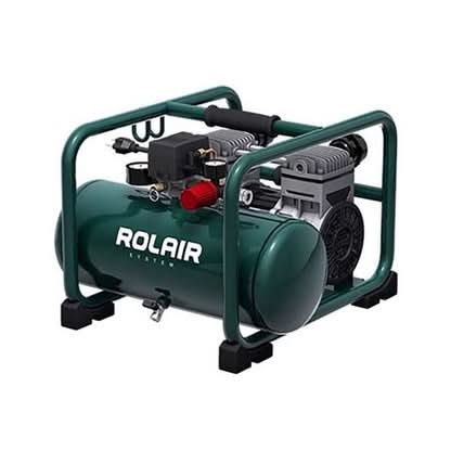 Rolair JC20 2HP 3-Gallon Super Quiet 70db Oil-less Direct Drive Air Compressor