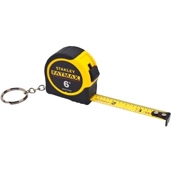 Stanly FMHT33706M FATMAX 6-ft. x 1/2-in. Keychain Pocket Tape Measure