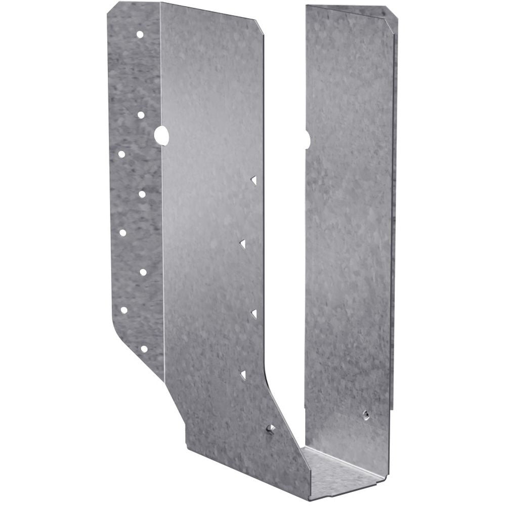 Simpson Strong-Tie SUR2.37/11 SUR Galvanized Joist Hanger for 2-1/4 to 2-5/16-in. x 11-7/8-in. Engineered Wood, Skewed Right