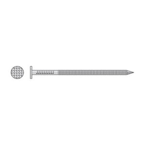 Simpson Strong-Tie T10HPTD5 Preservative-Treated Wood Decking Nail, Ring Shank, 3-in. x .148-in. Type 316, 5-lb.