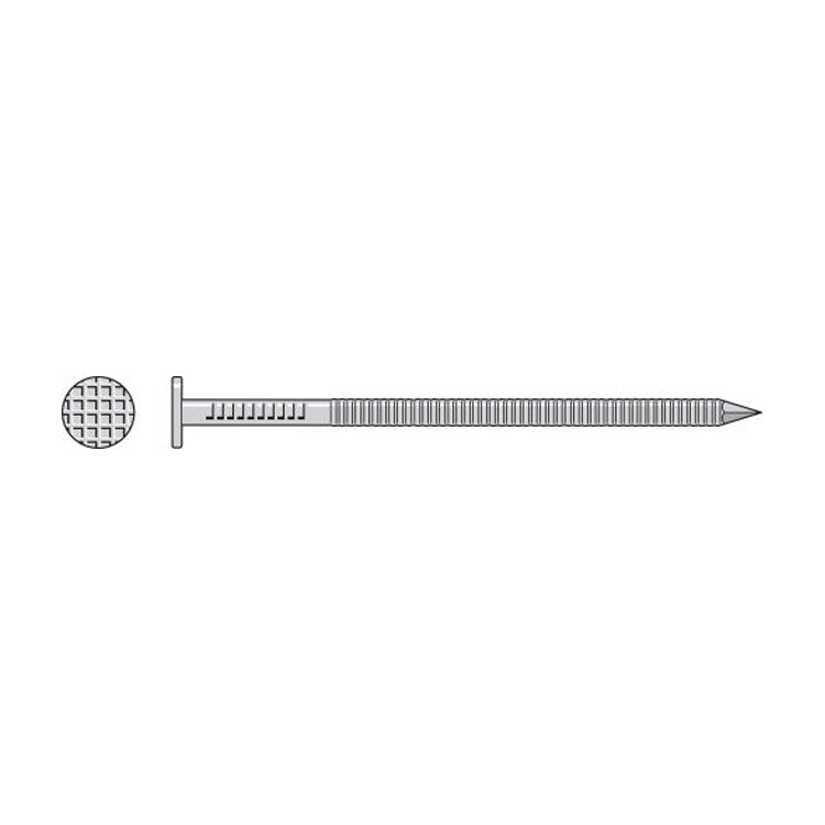 Simpson Strong-Tie T10HPTD5 Preservative-Treated Wood Decking Nail, Ring Shank, 3-in. x .148-in. Type 316, 5-lb.